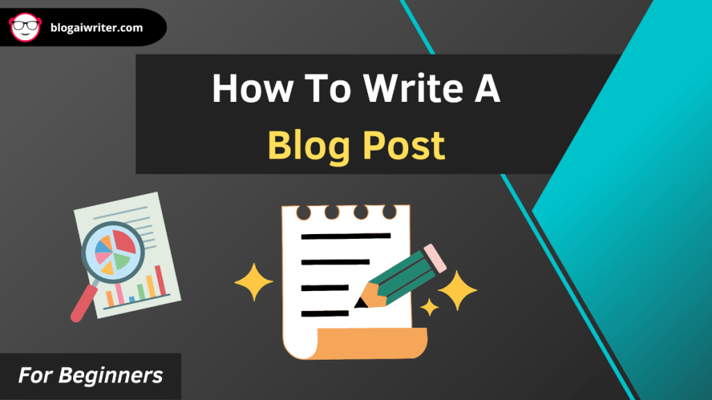 How to write a blog post for beginners